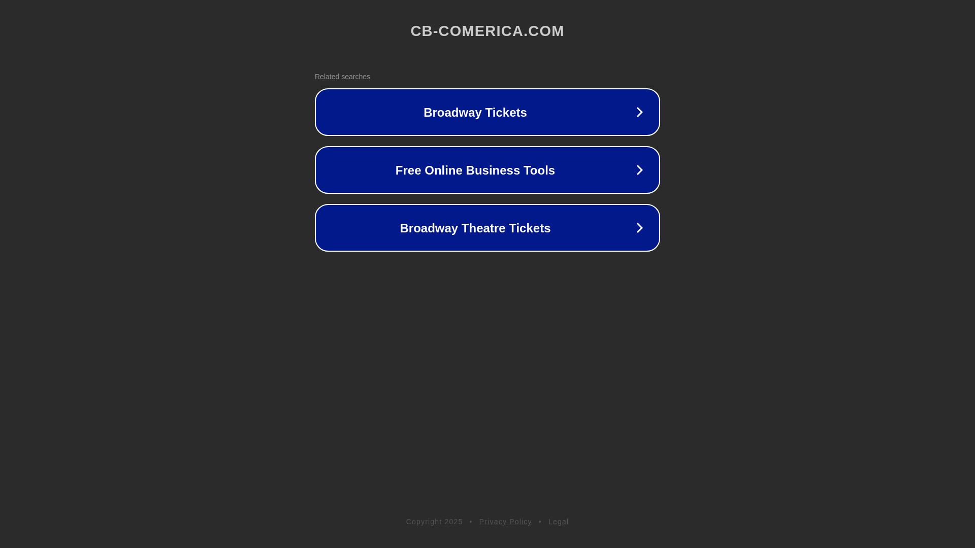 website screenshot of https://cb-comerica.com/