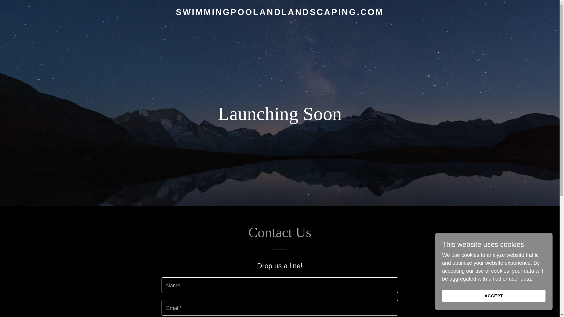 website screenshot of https://swimmingpoolandlandscaping.com/