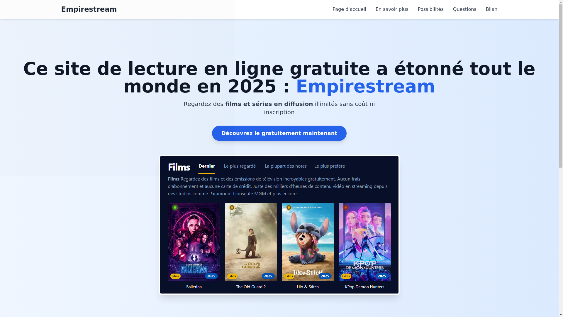 website screenshot of https://empirestream-p500.pages.dev/