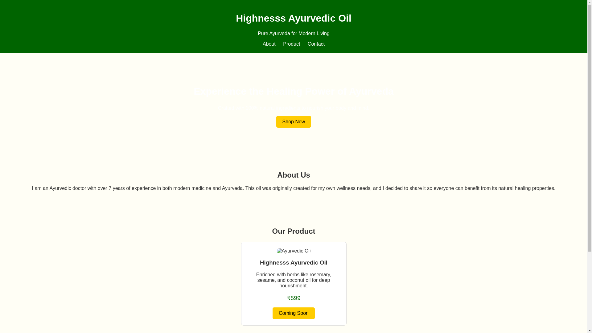 website screenshot of https://highness.pages.dev/