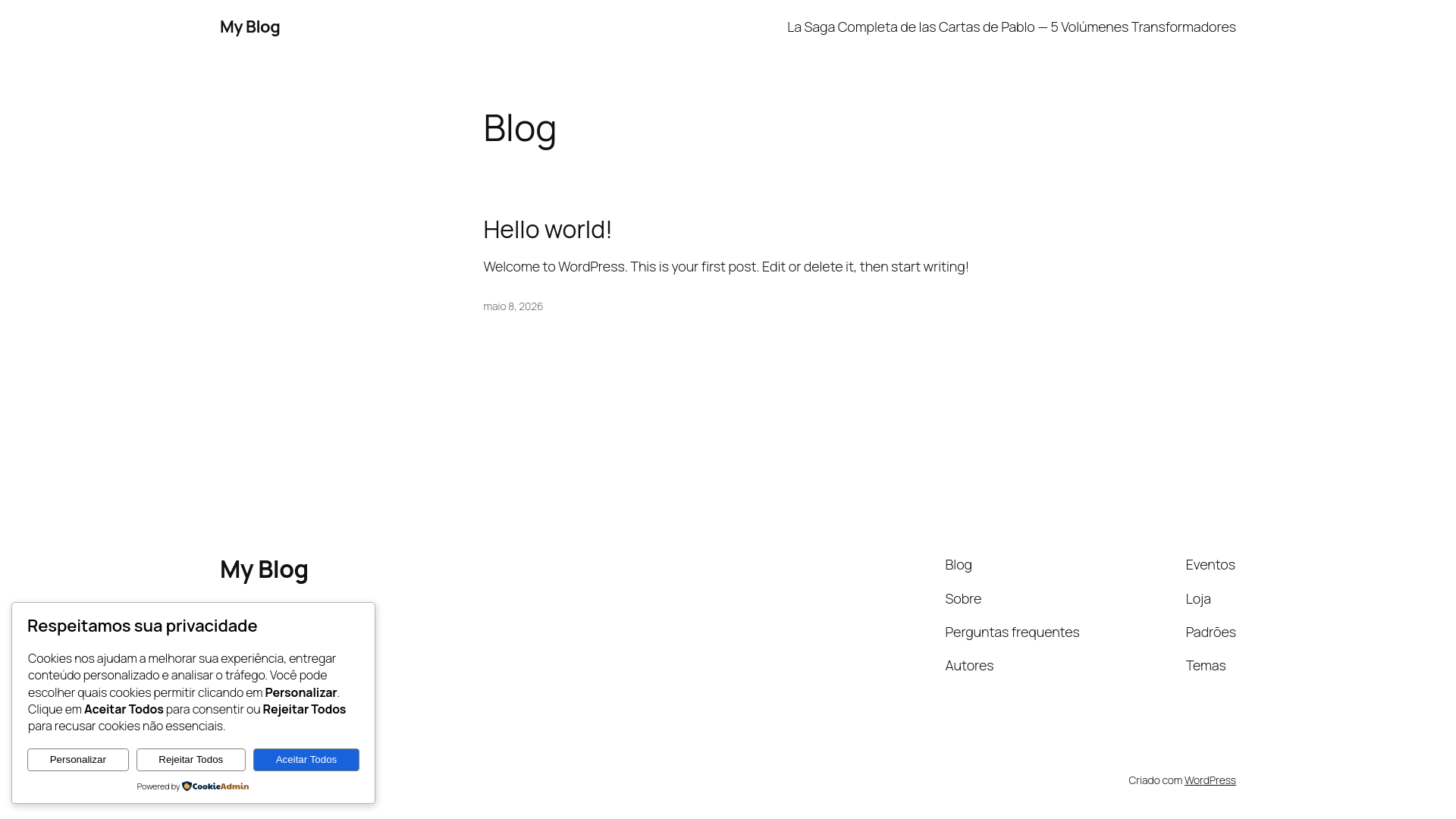 website screenshot of https://relligioso.com.br/