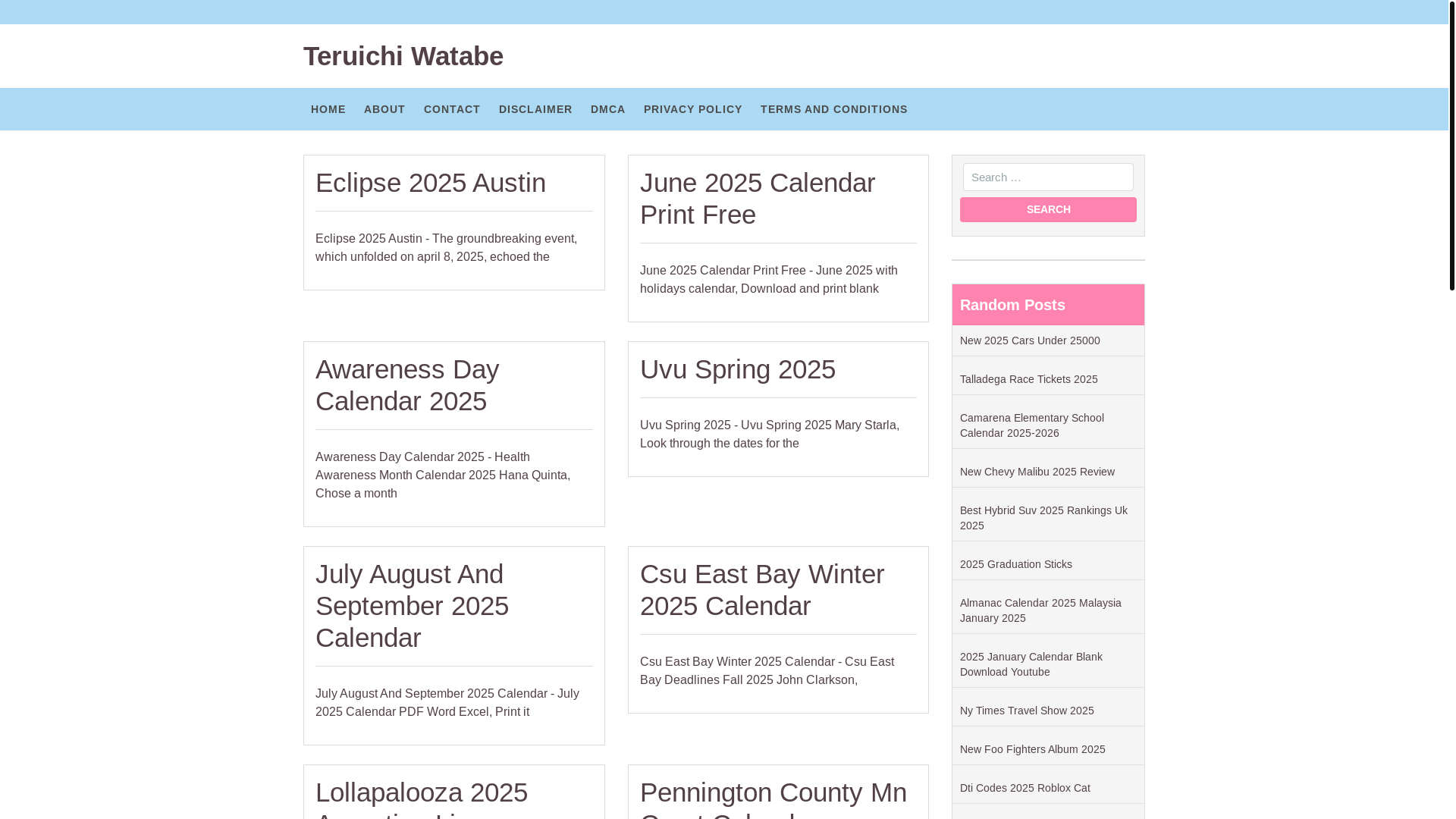 website screenshot of https://teruichiwatabe.pages.dev/