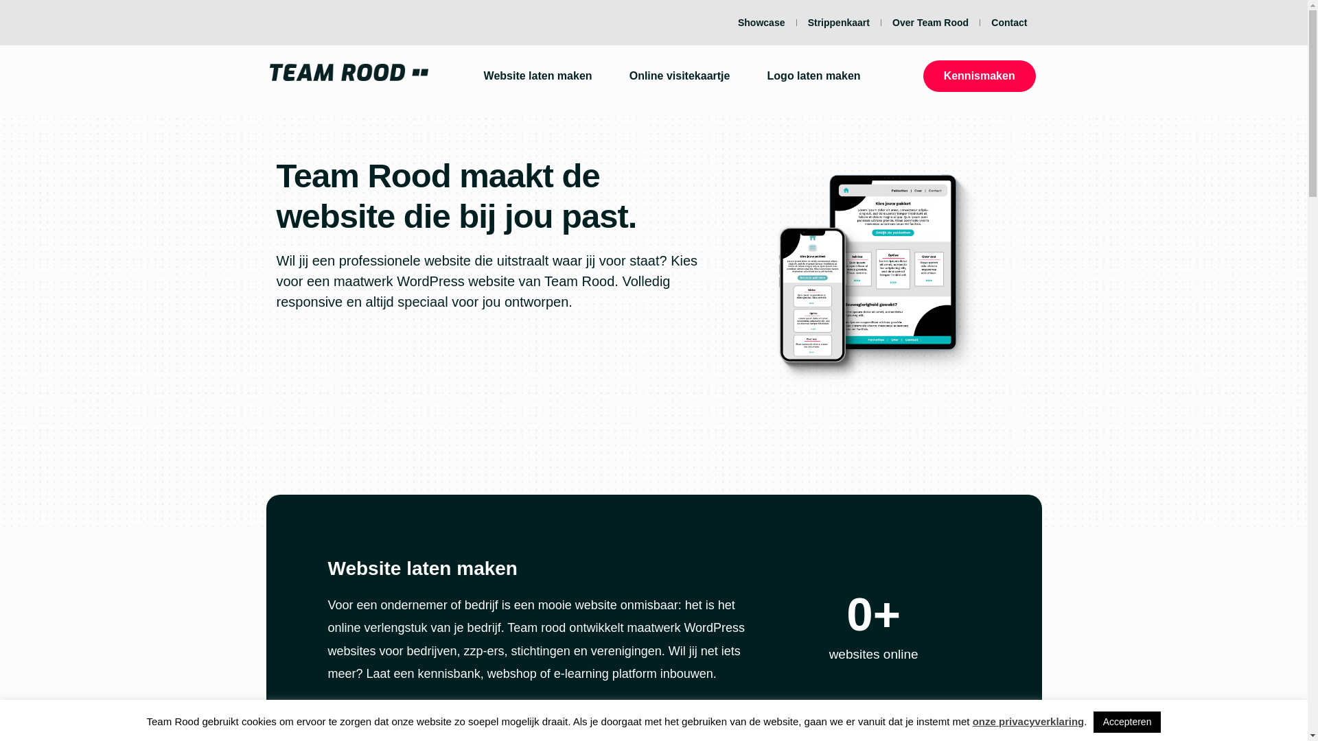 website screenshot of https://annikaterstege.nl/