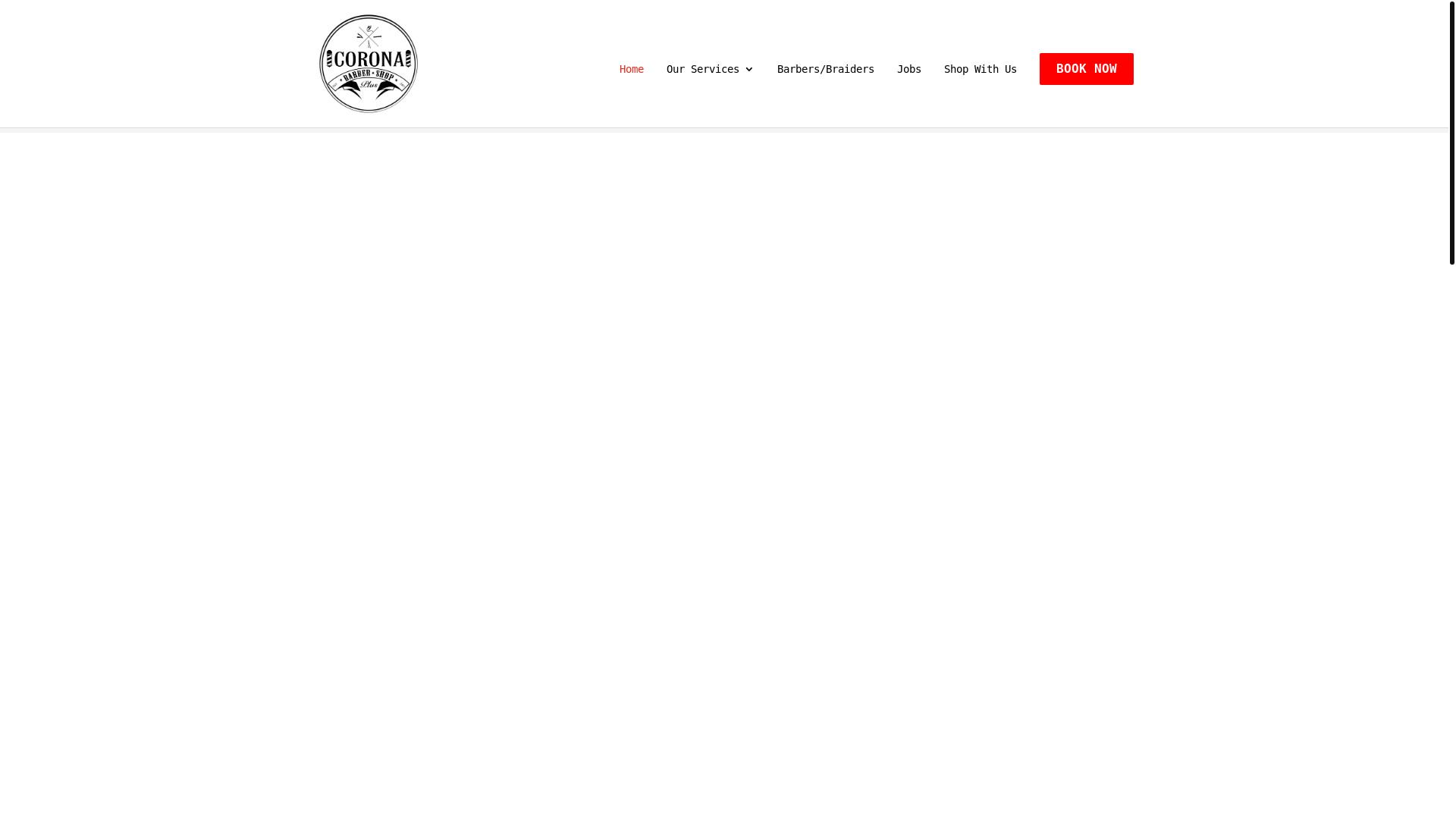 website screenshot of https://coronabarbershopplus.pages.dev/