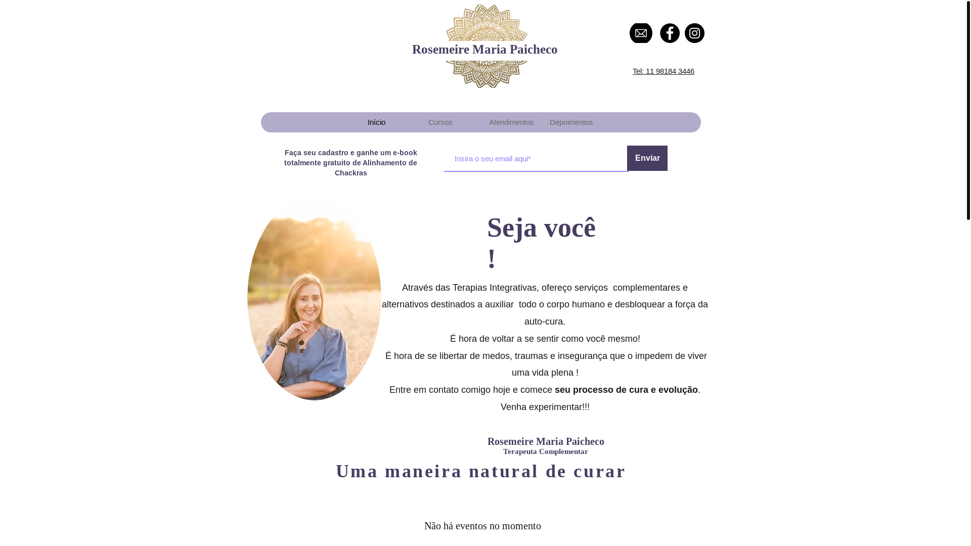 website screenshot of https://rosemeirepaicheco.com/