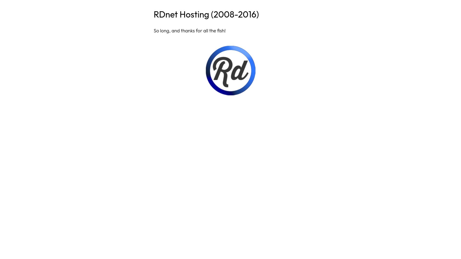 website screenshot of https://wp-static-rdnethostingcom.pages.dev/