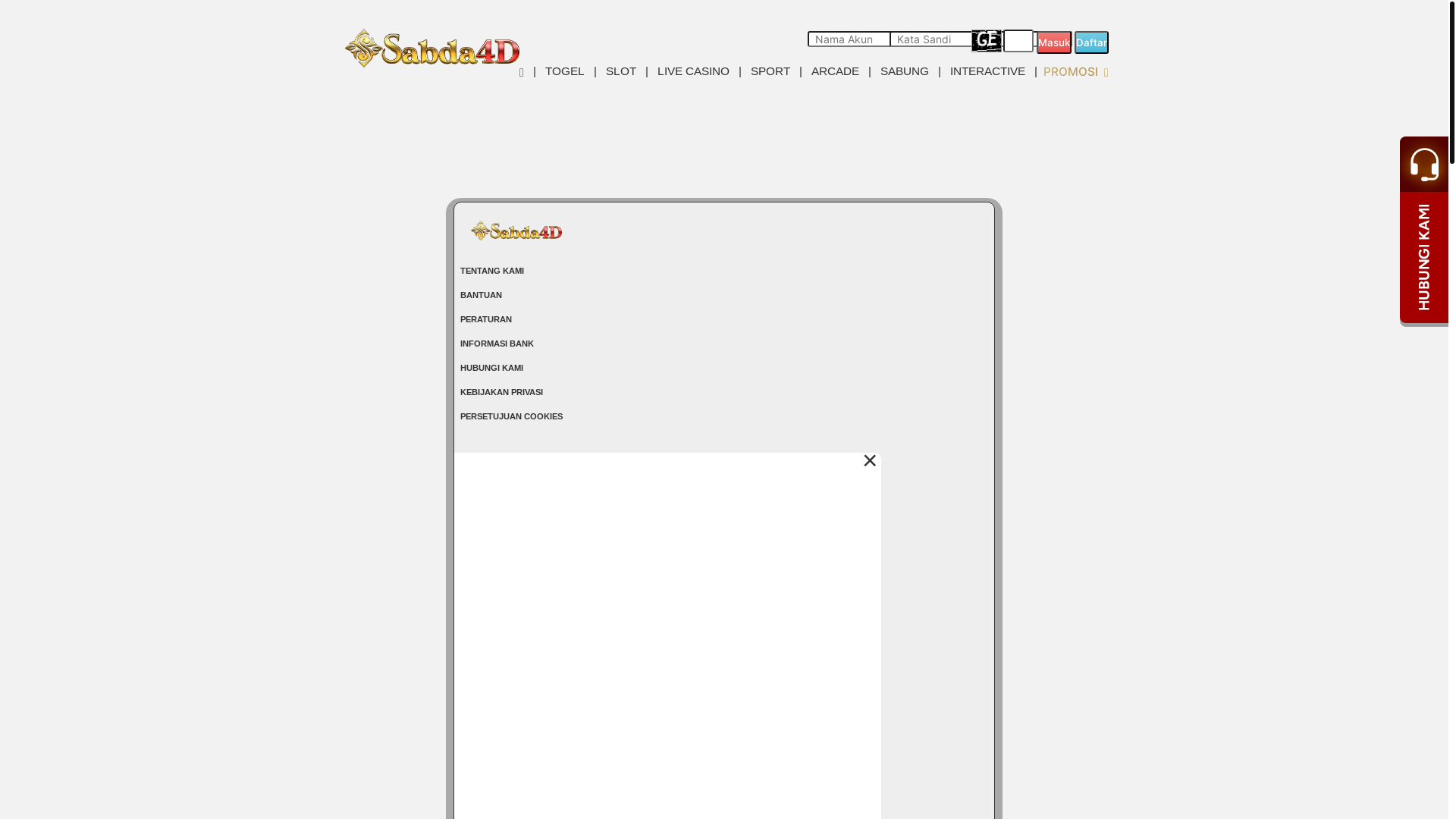 website screenshot of https://sehatsabda.biz/