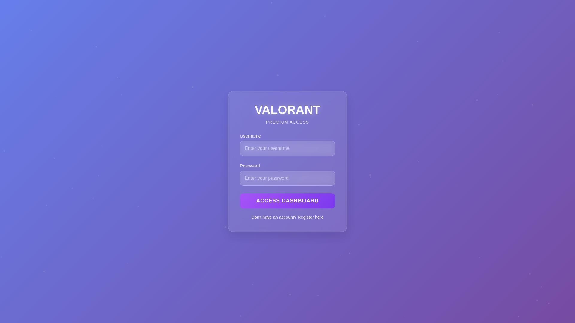 website screenshot of https://valoranthacks.store/