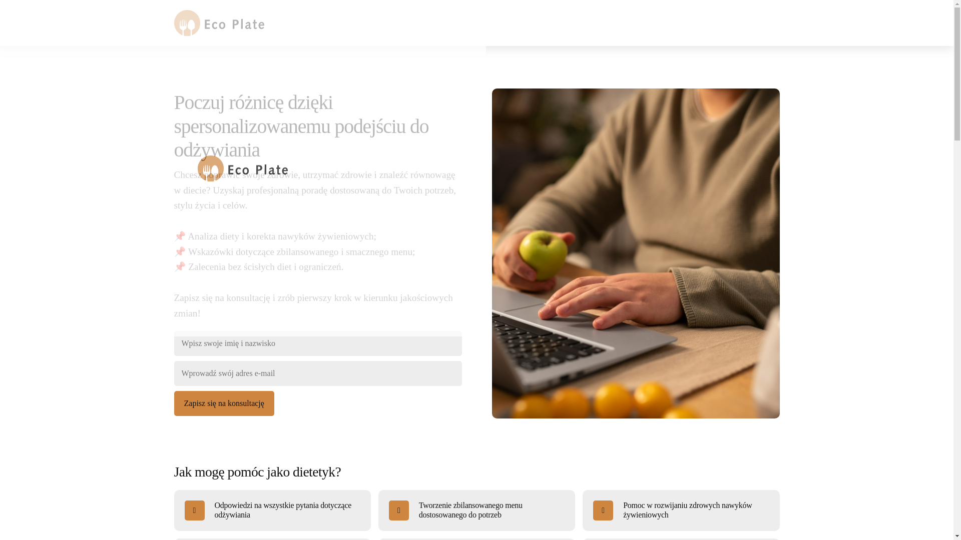 website screenshot of https://ecoplatezone.info/