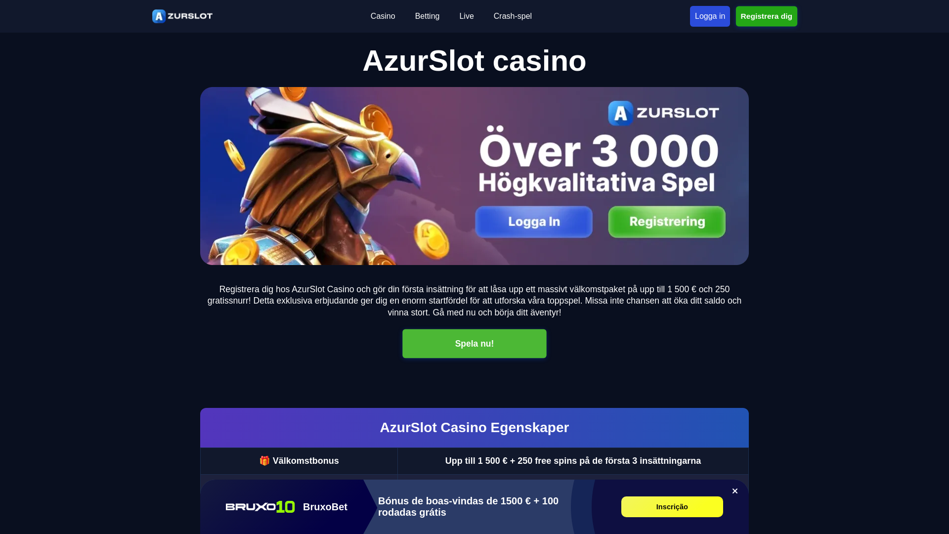 website screenshot of https://azurslot-se-net-11724.pages.dev/