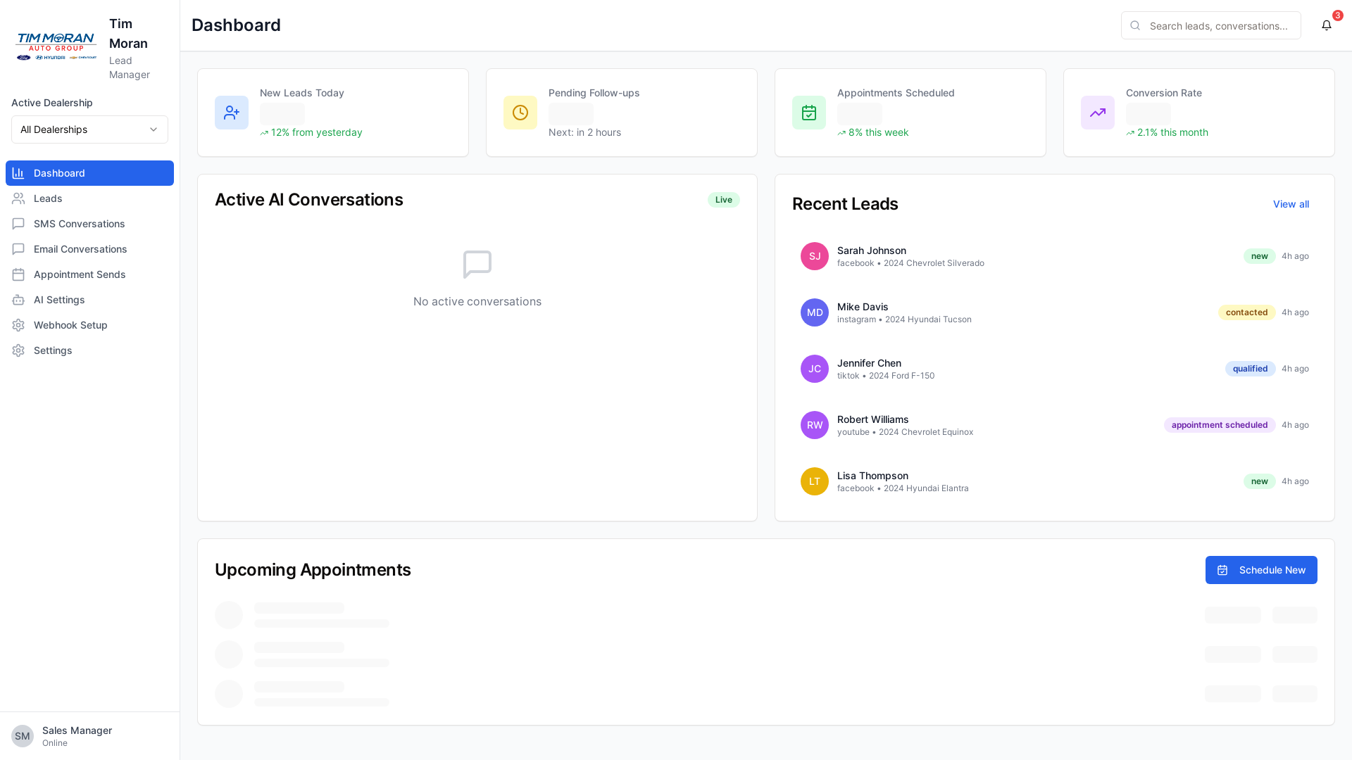 website screenshot of https://autoleadmaster.com/