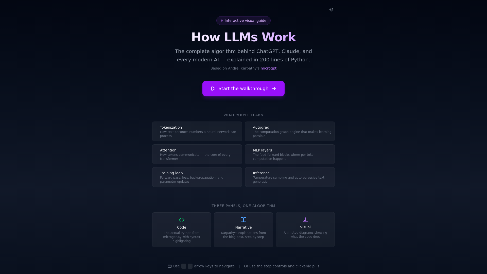 website screenshot of https://howllmswork-4fw.pages.dev/