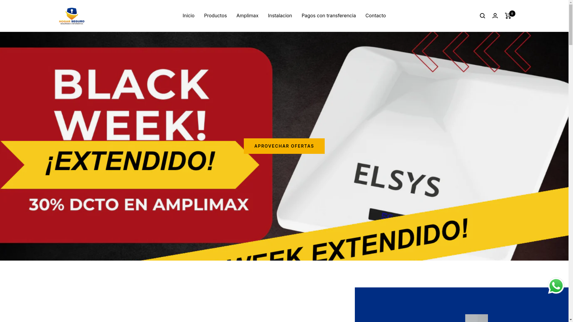 website screenshot of https://amplimax.store/