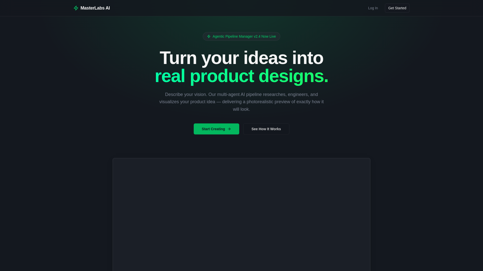 website screenshot of https://master-labs.io