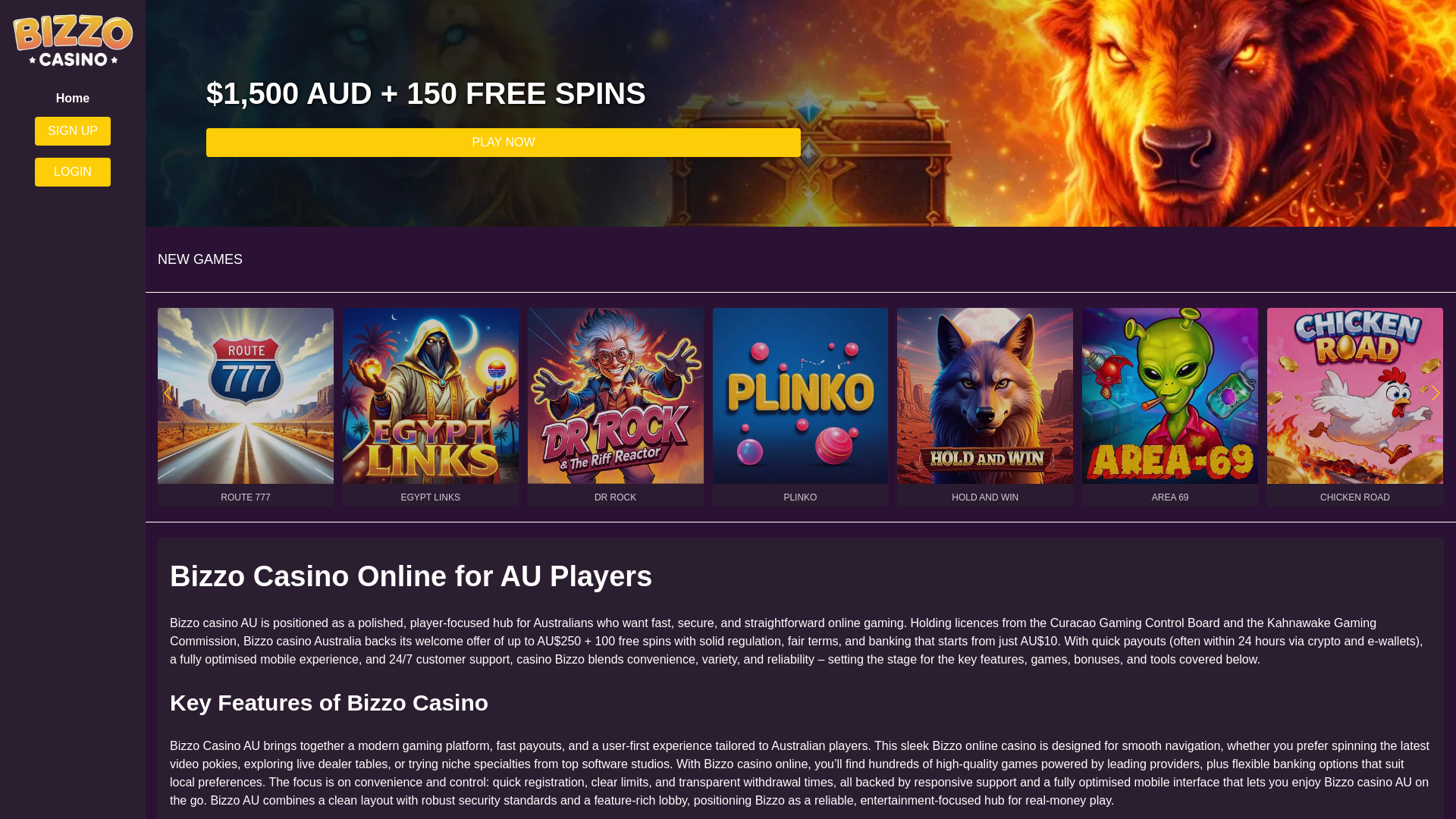 website screenshot of https://au-bizzo-casino-online-com.pages.dev/