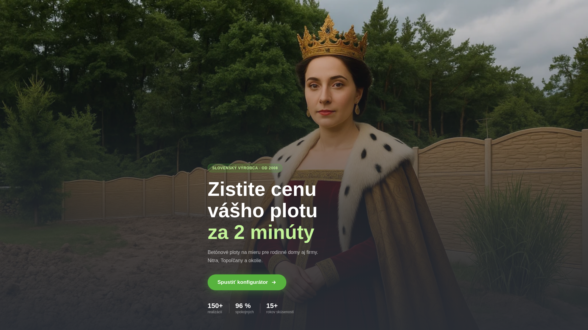 website screenshot of https://najkrajsieploty-project.pages.dev/