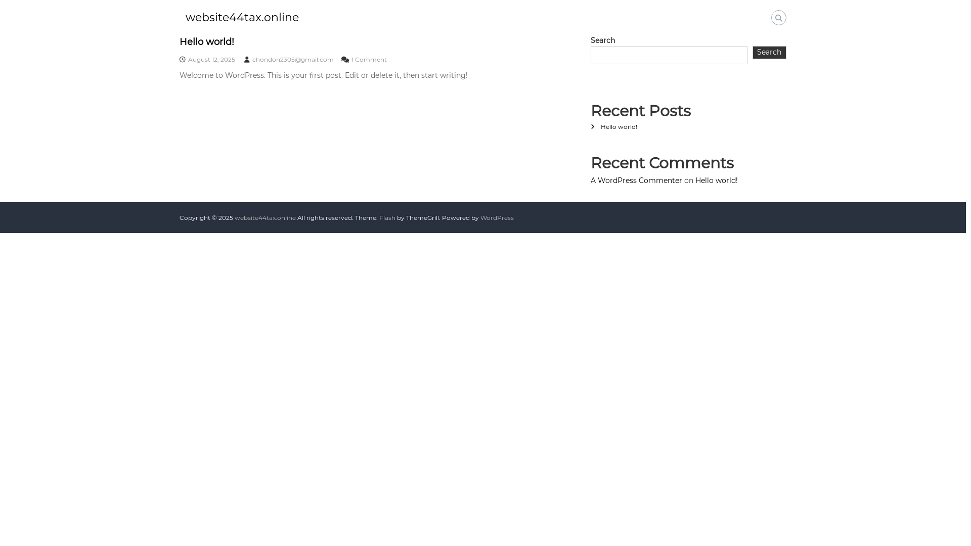 website screenshot of https://website44tax.online/