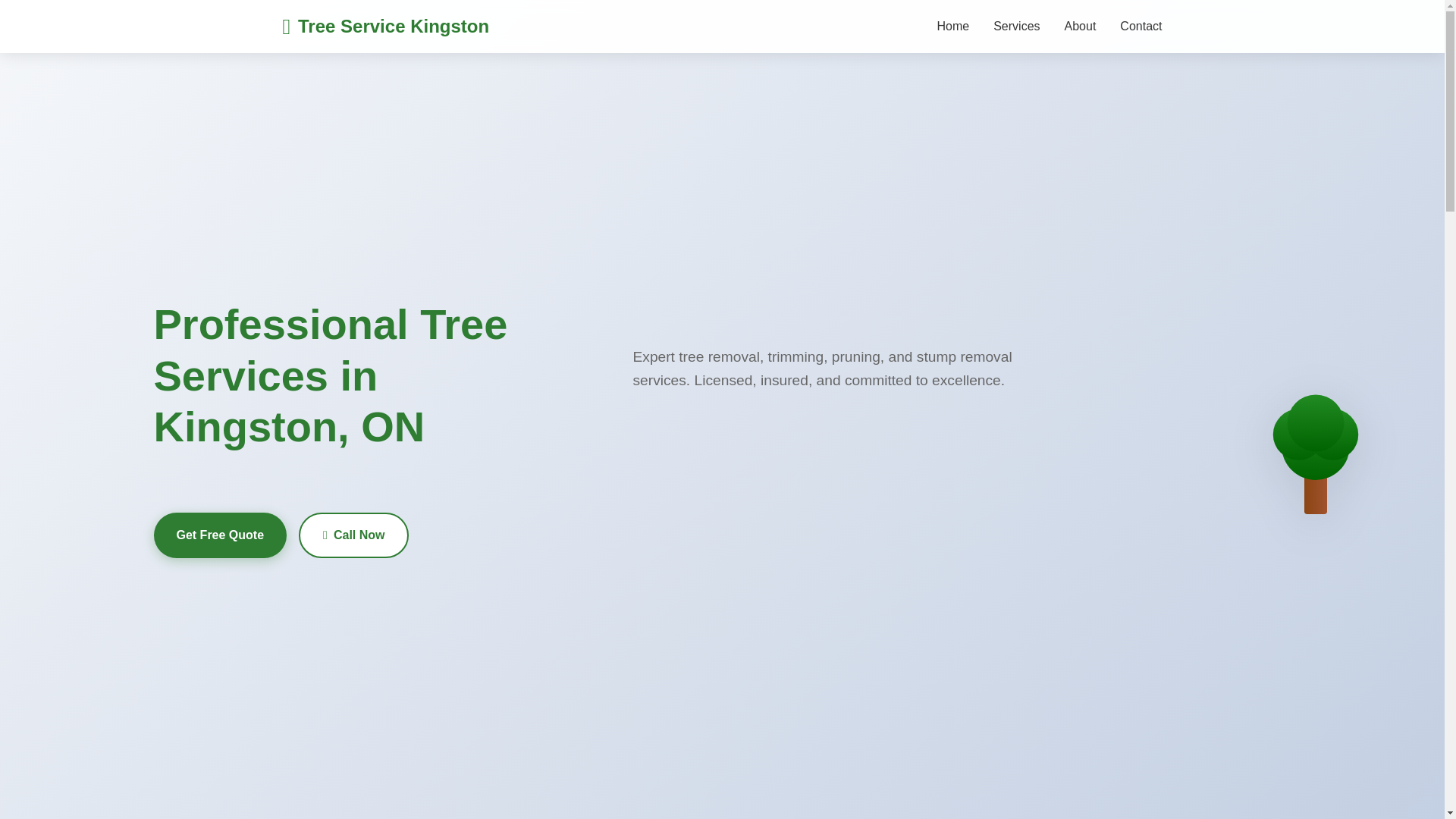 website screenshot of https://tree-removal-kingston-cfpages.pages.dev/