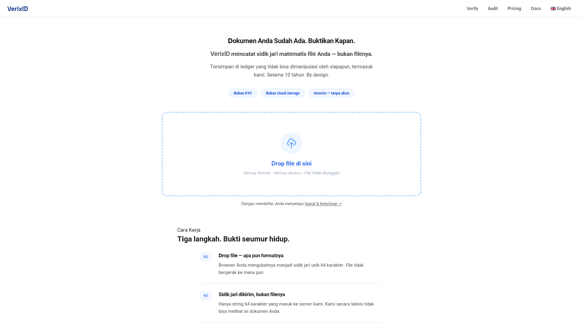 website screenshot of https://verixid-page-dev.pages.dev/