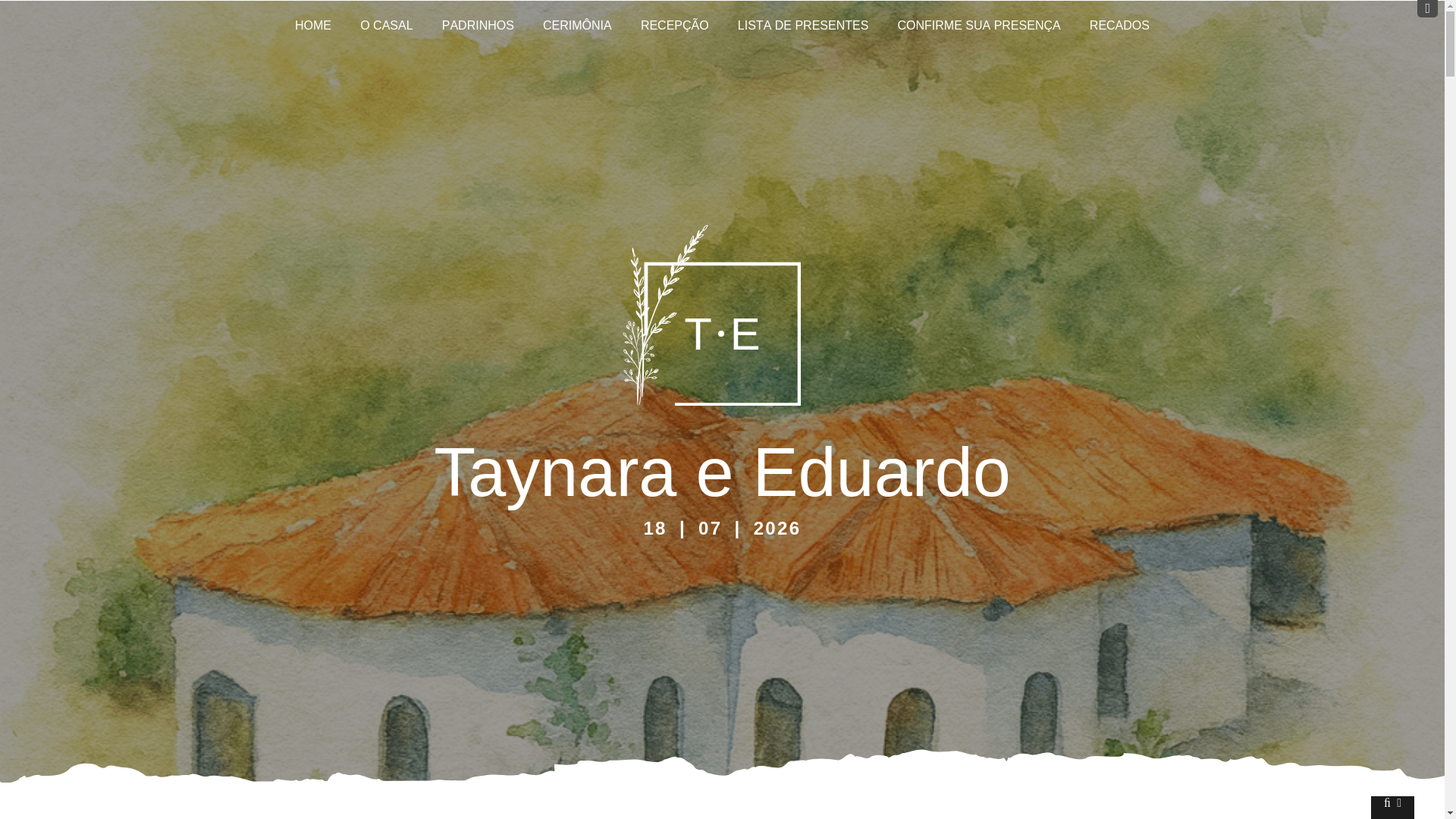website screenshot of https://taynaraeduardo.com.br/