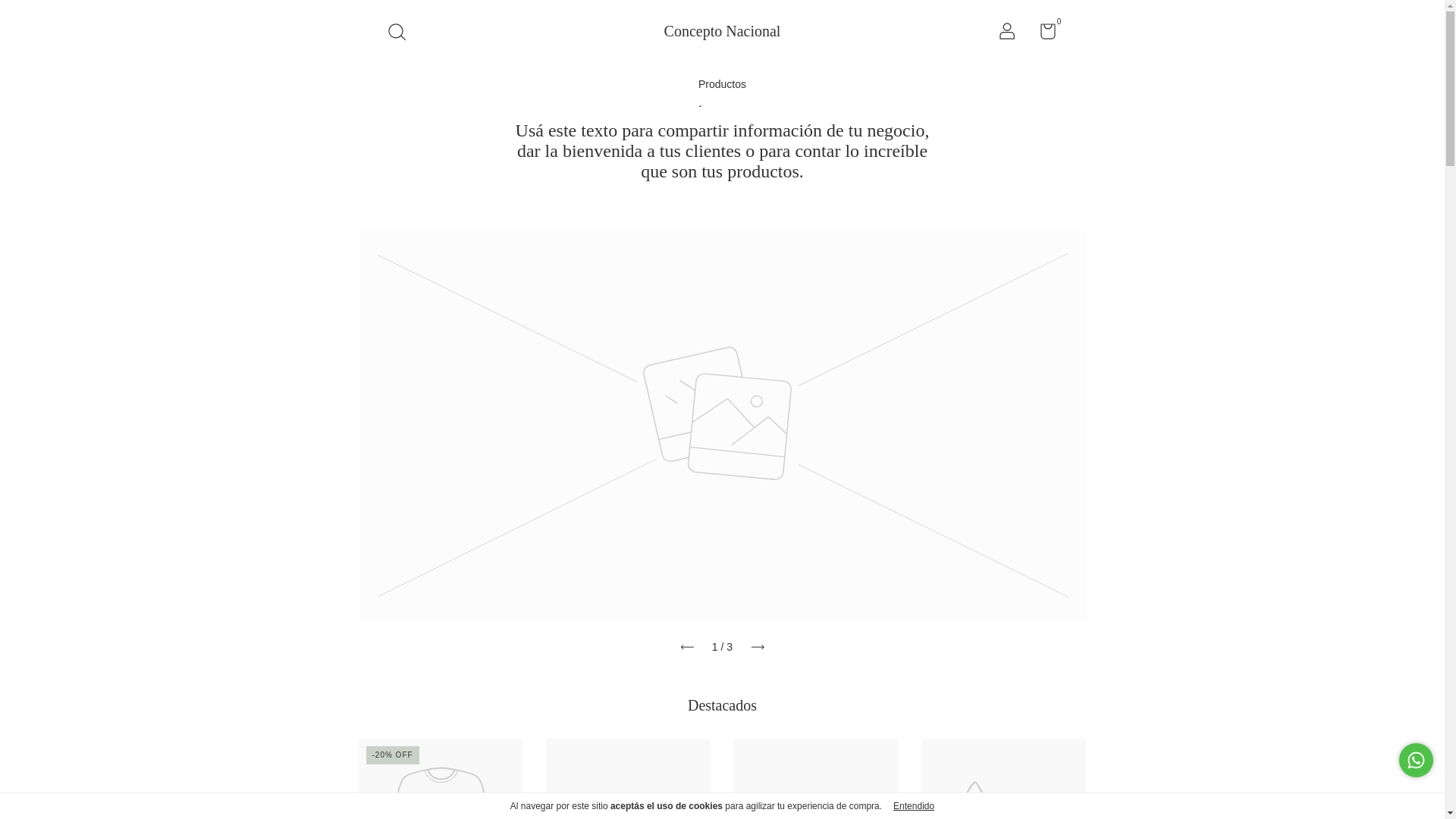 website screenshot of https://conceptonacional.com.ar/