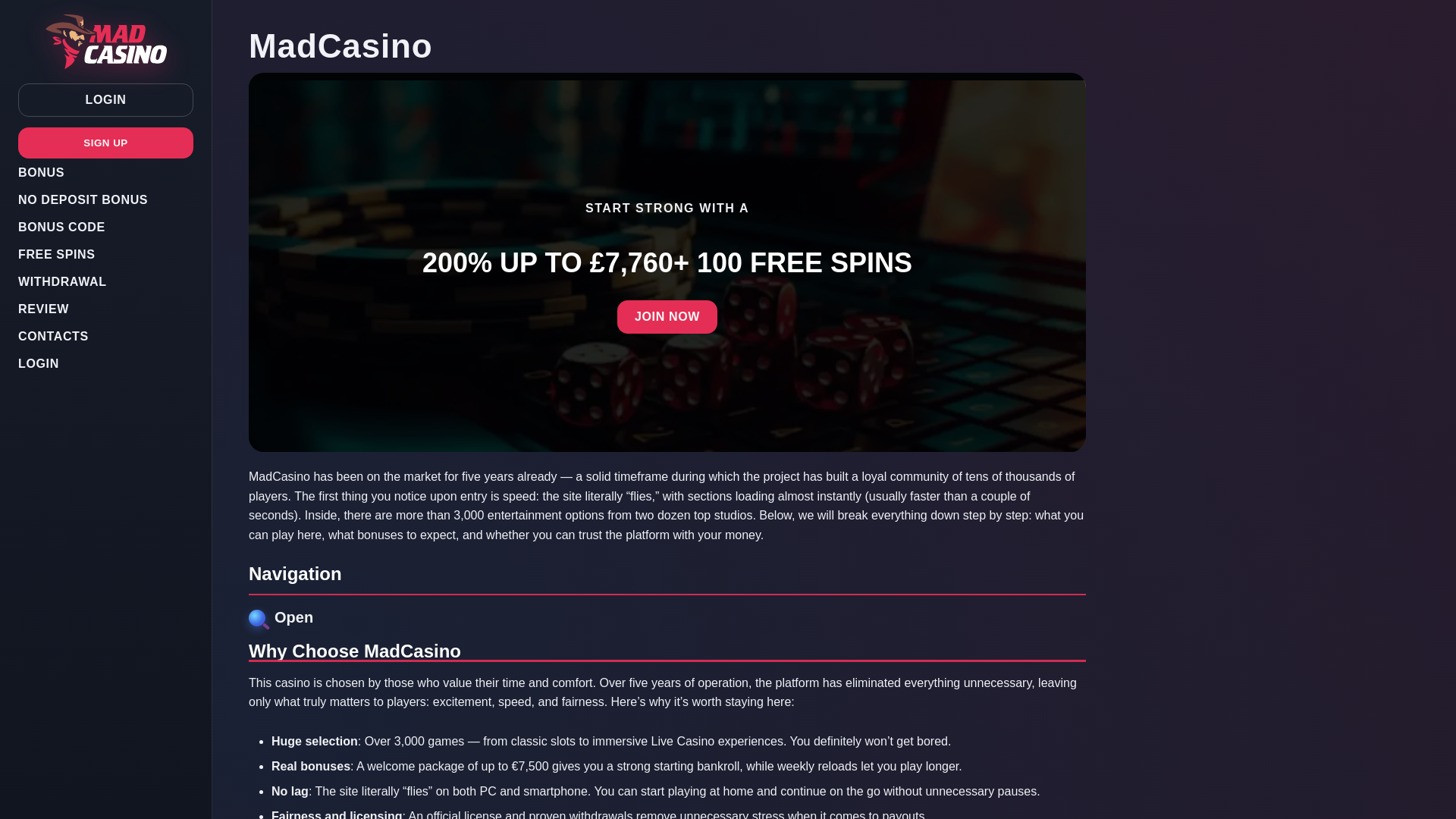 website screenshot of https://mad-casinosuk-com.pages.dev/