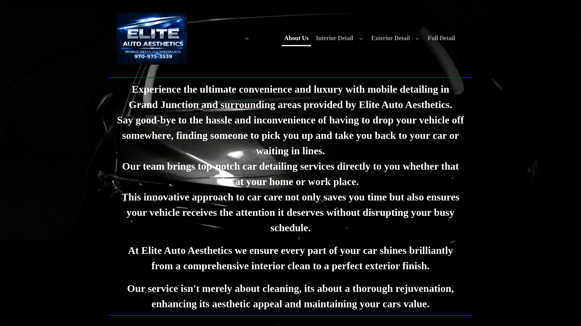 website screenshot of https://eliteauto2you.com