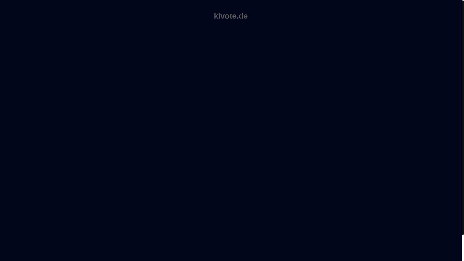 website screenshot of https://kivote.de/