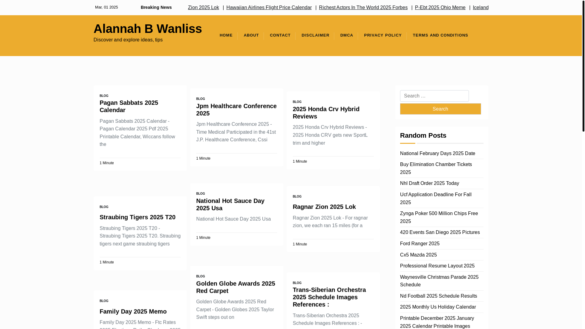 website screenshot of https://alannahbwanliss.pages.dev/