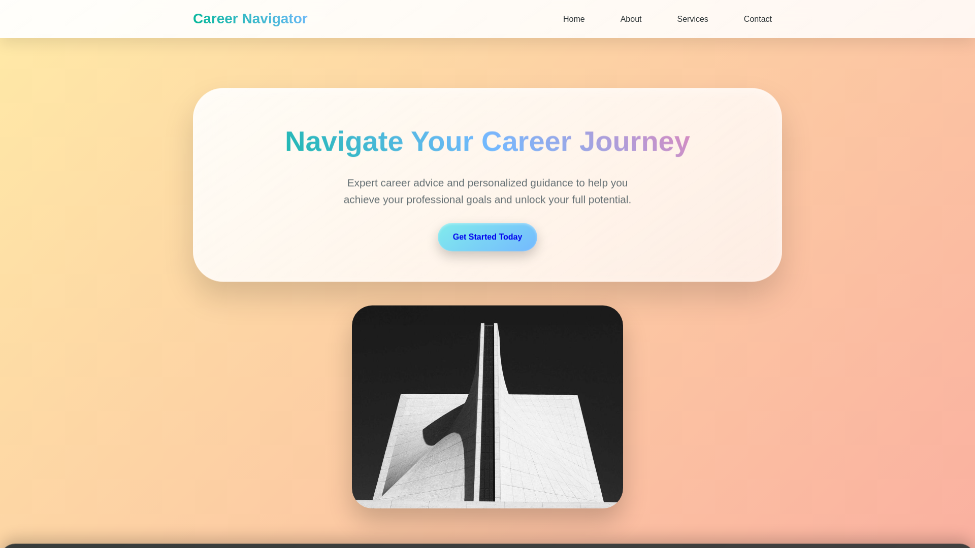 website screenshot of https://careernavigatornet.digital/