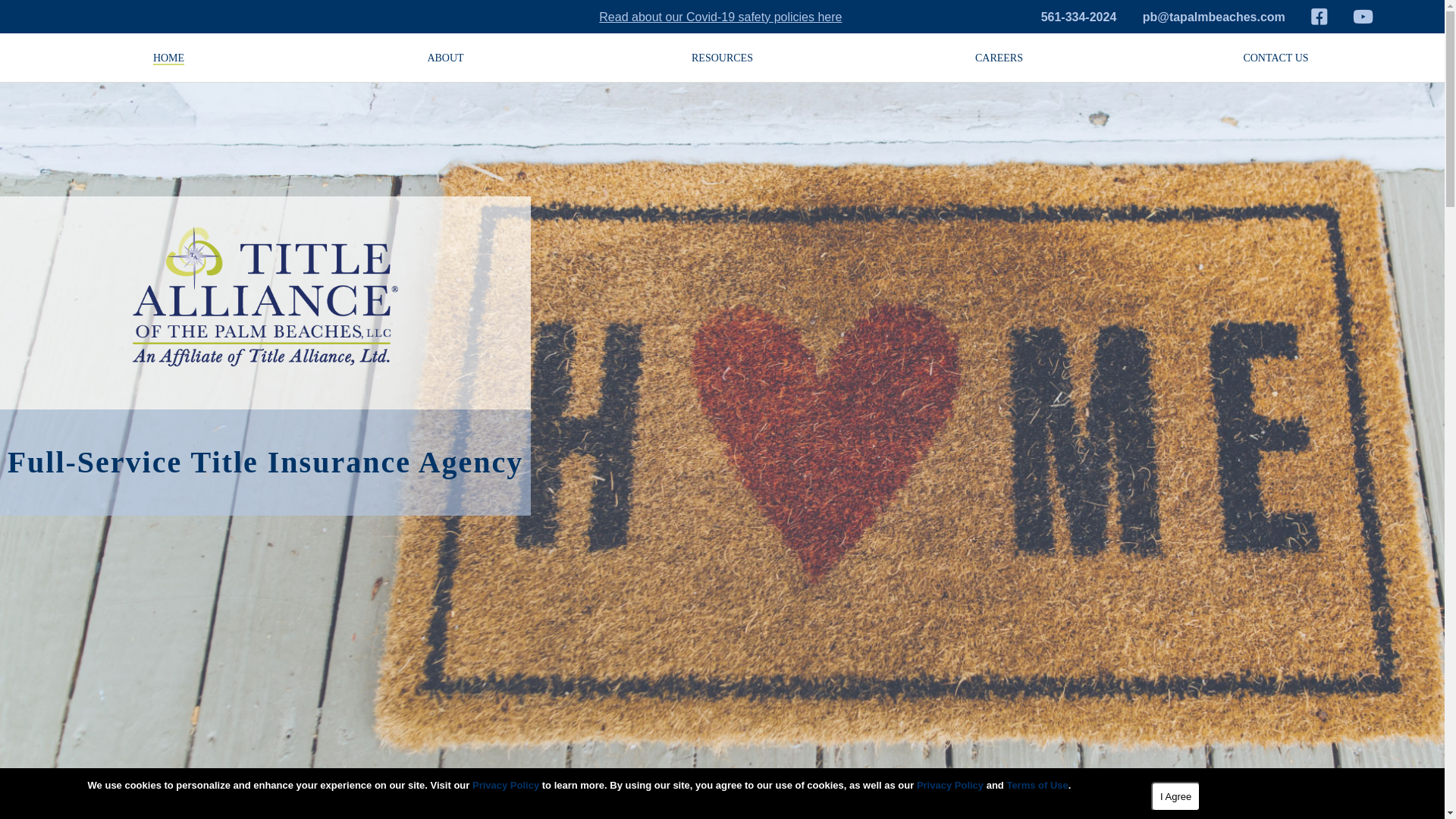 website screenshot of https://tapalmbeaches.com