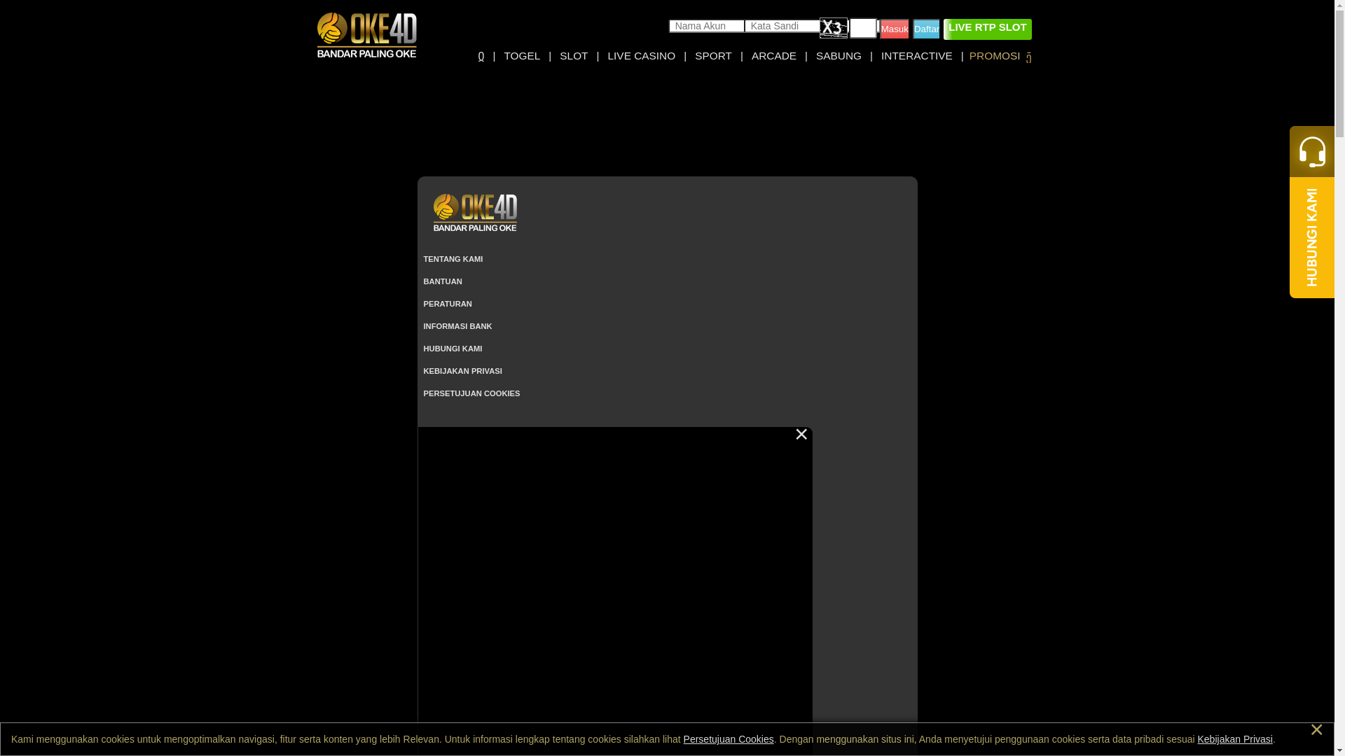 website screenshot of https://oke4danggur.com/