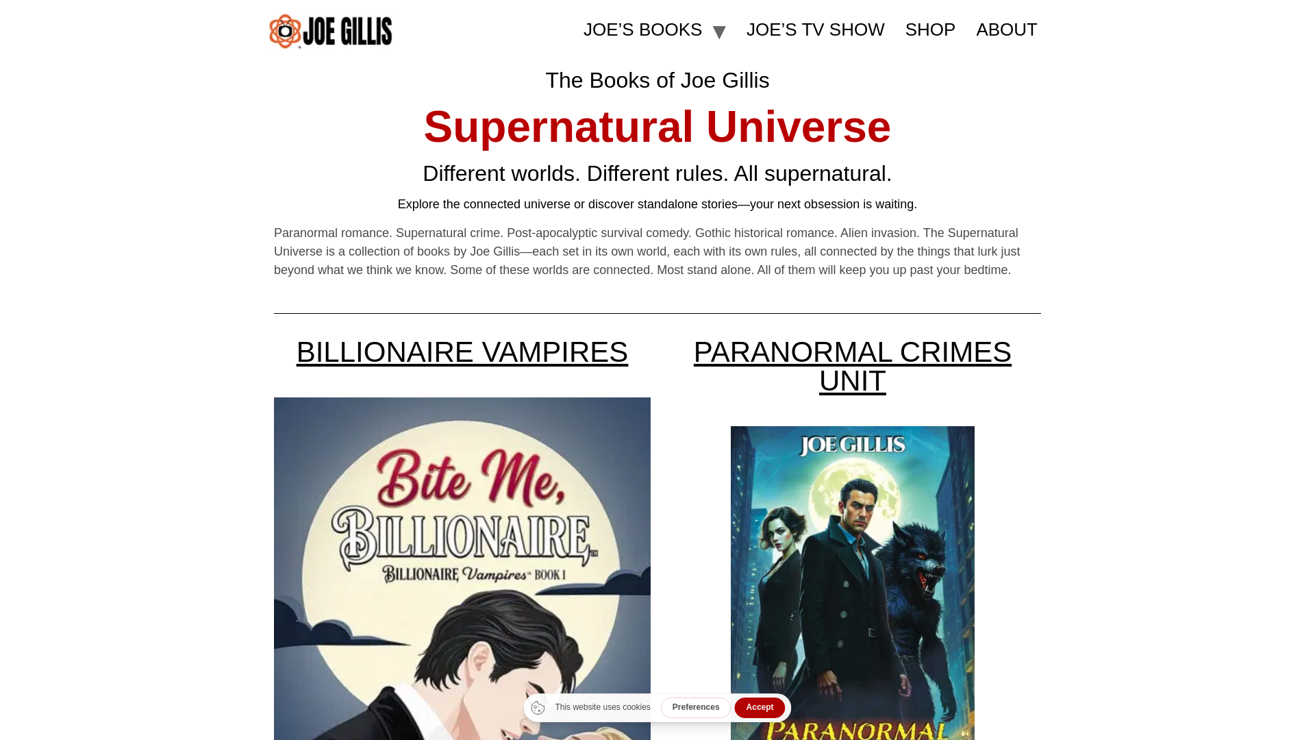 website screenshot of https://thatenchantress.com/