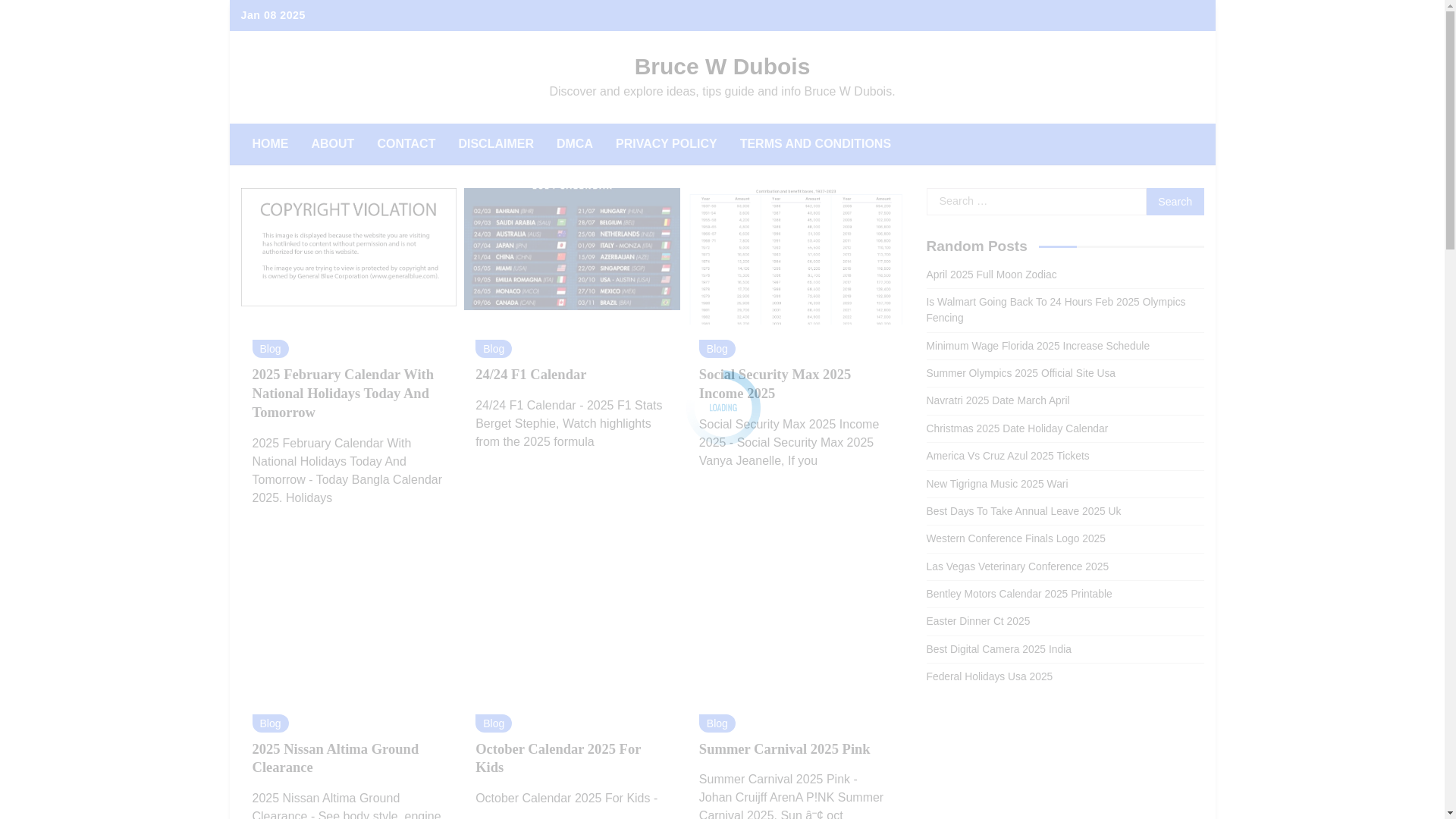 website screenshot of https://brucewduboiss.pages.dev/