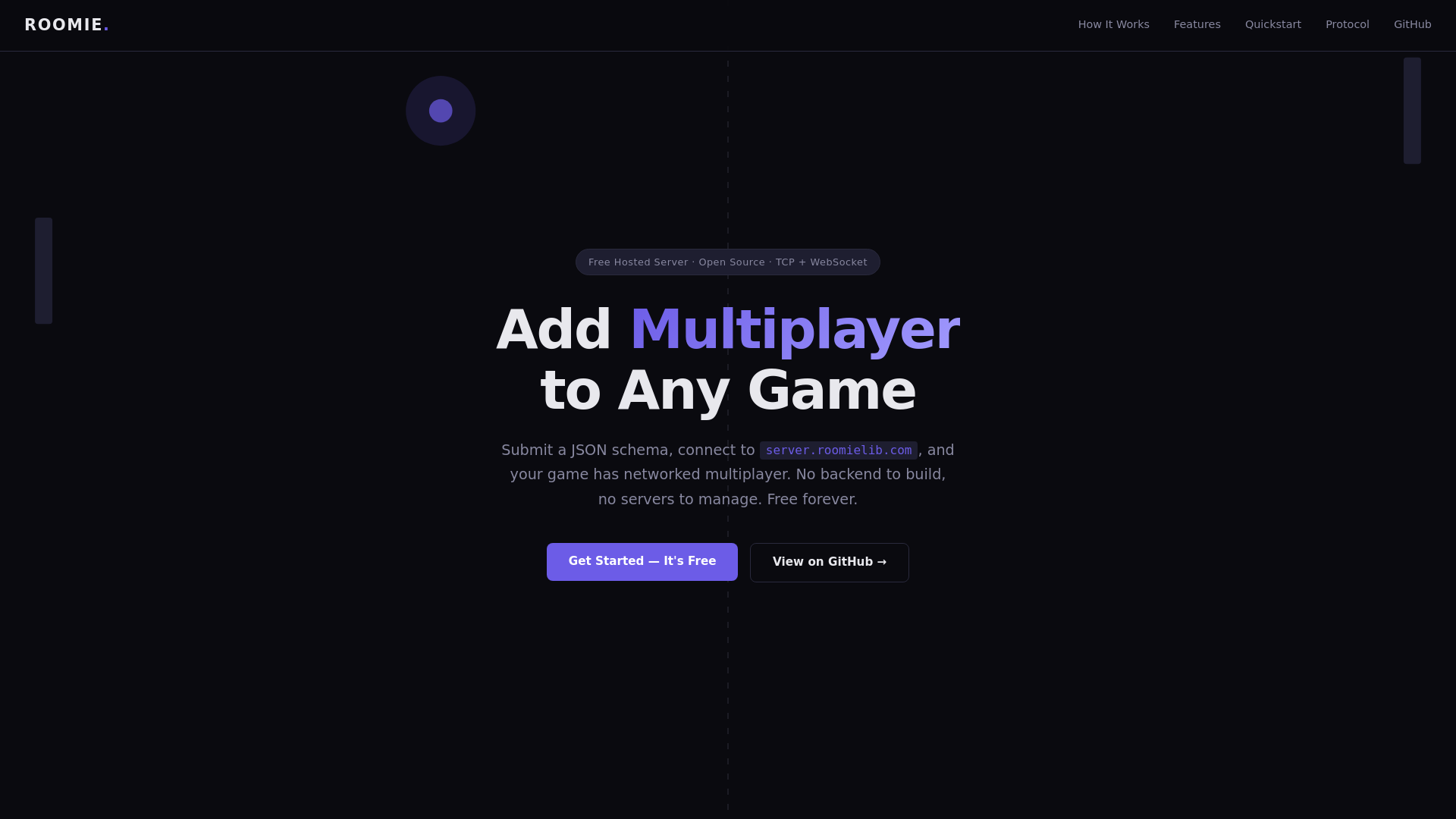 website screenshot of https://roomie-8v4.pages.dev/