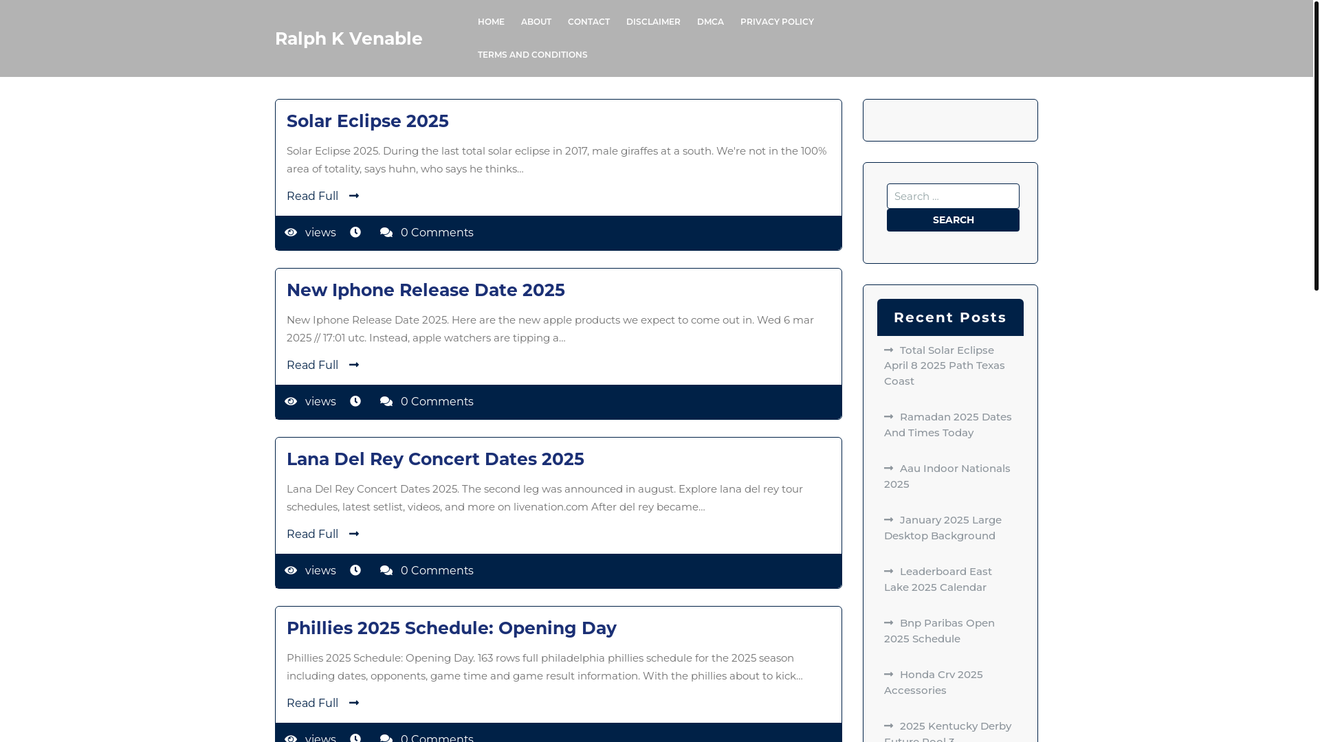 website screenshot of https://ralphkvenablem.pages.dev/