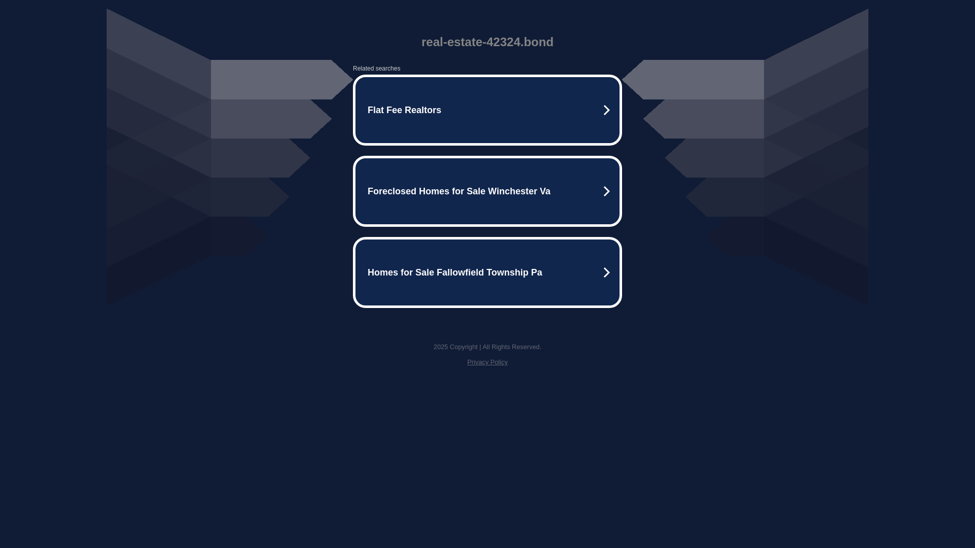 website screenshot of https://real-estate-42324.bond/
