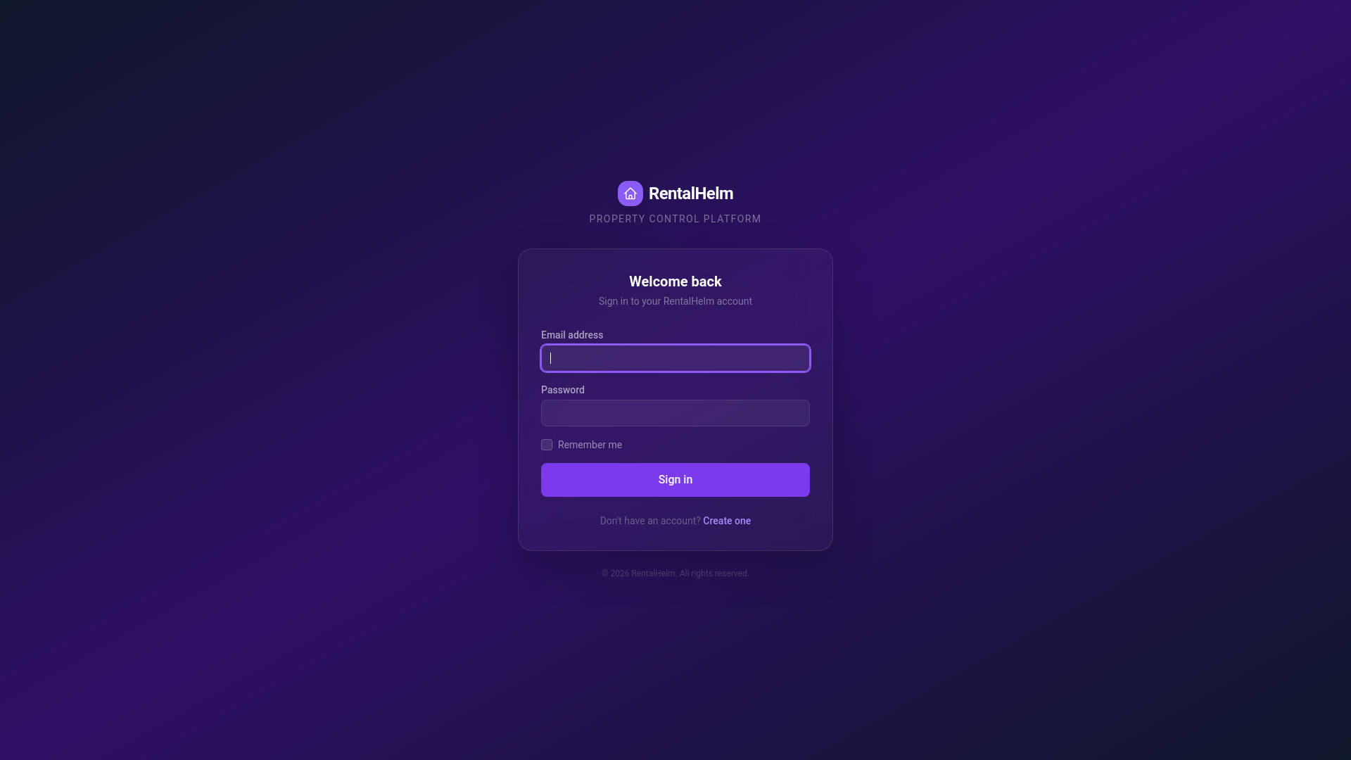 website screenshot of https://rentalhelm.com