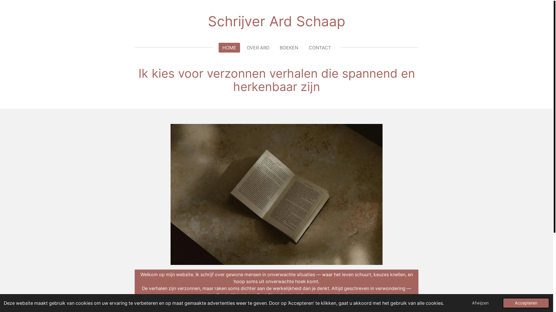 website screenshot of https://schrijverardschaap.nl/