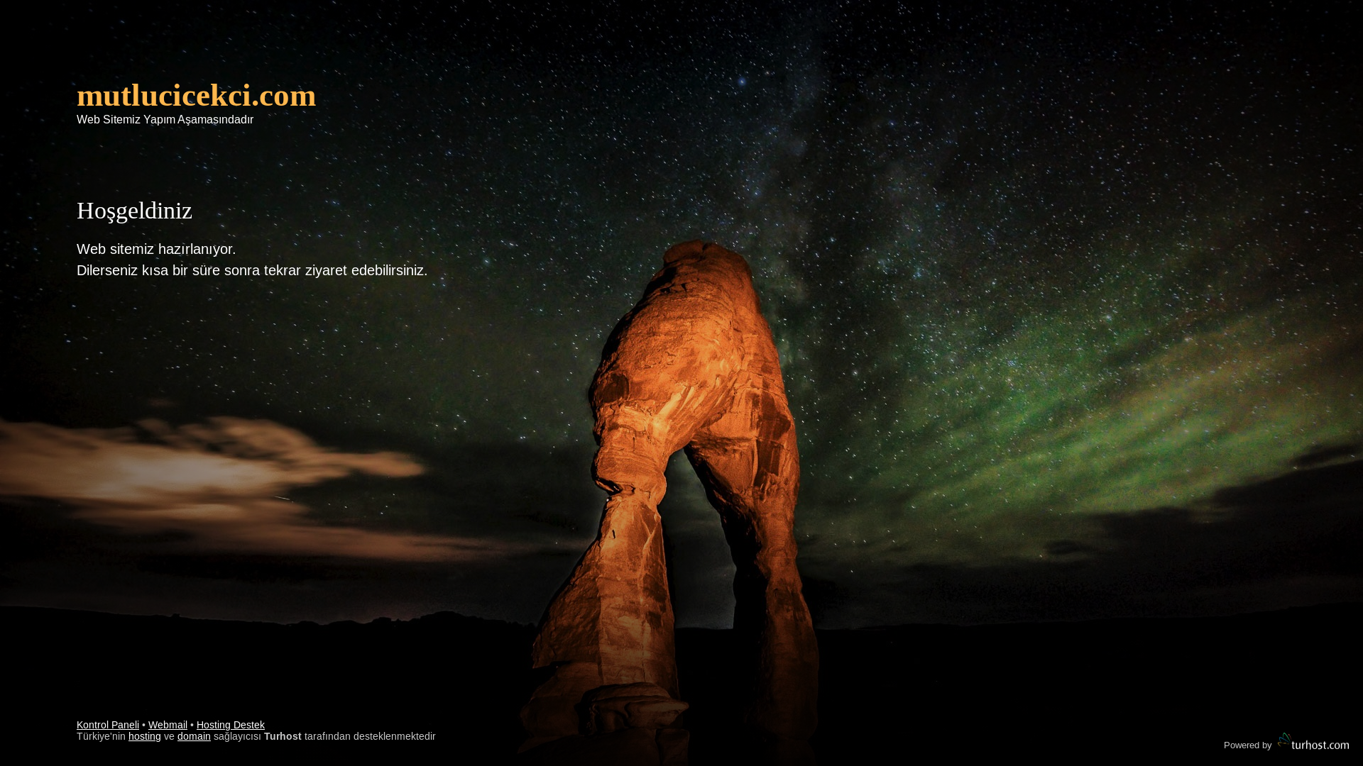 website screenshot of https://mutlucicekci.com/