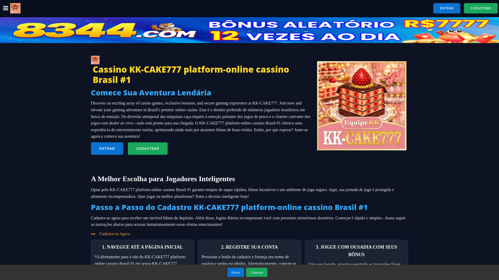 website screenshot of https://kkcake777app.com/