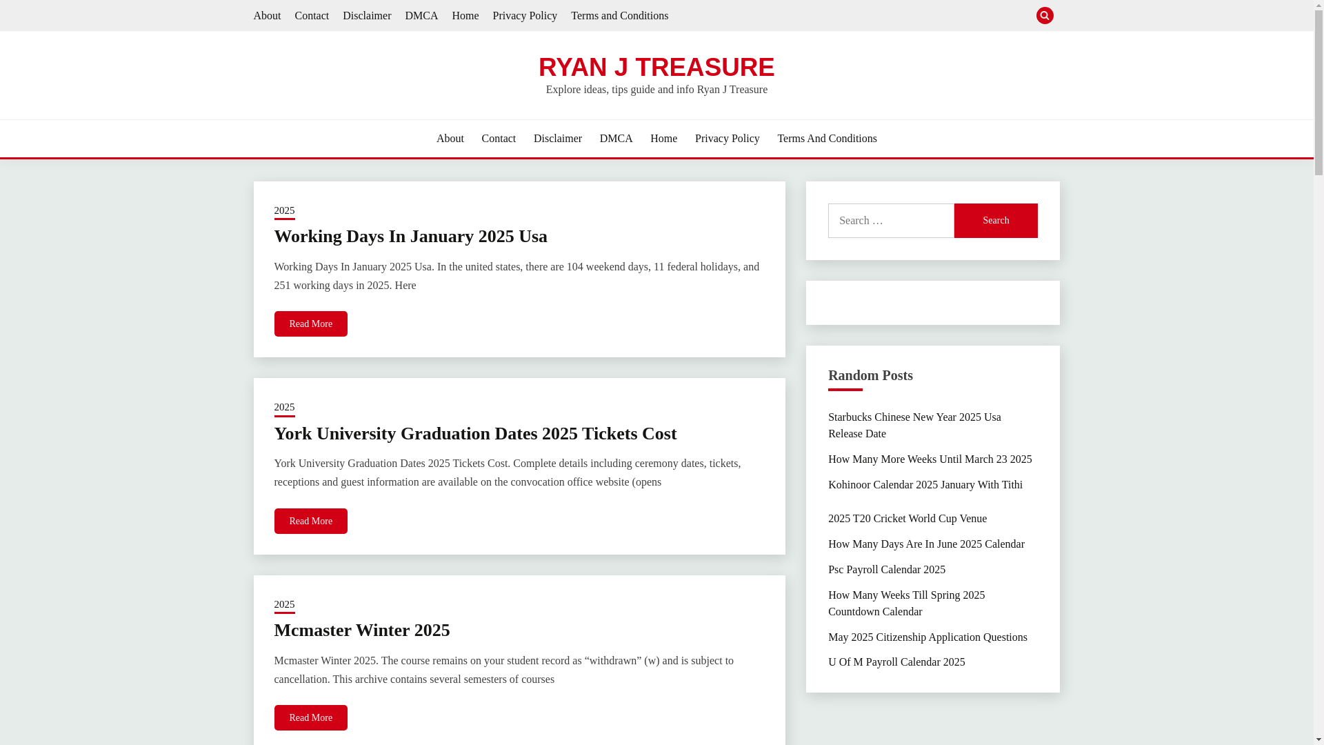 website screenshot of https://ryanjtreasure.pages.dev/