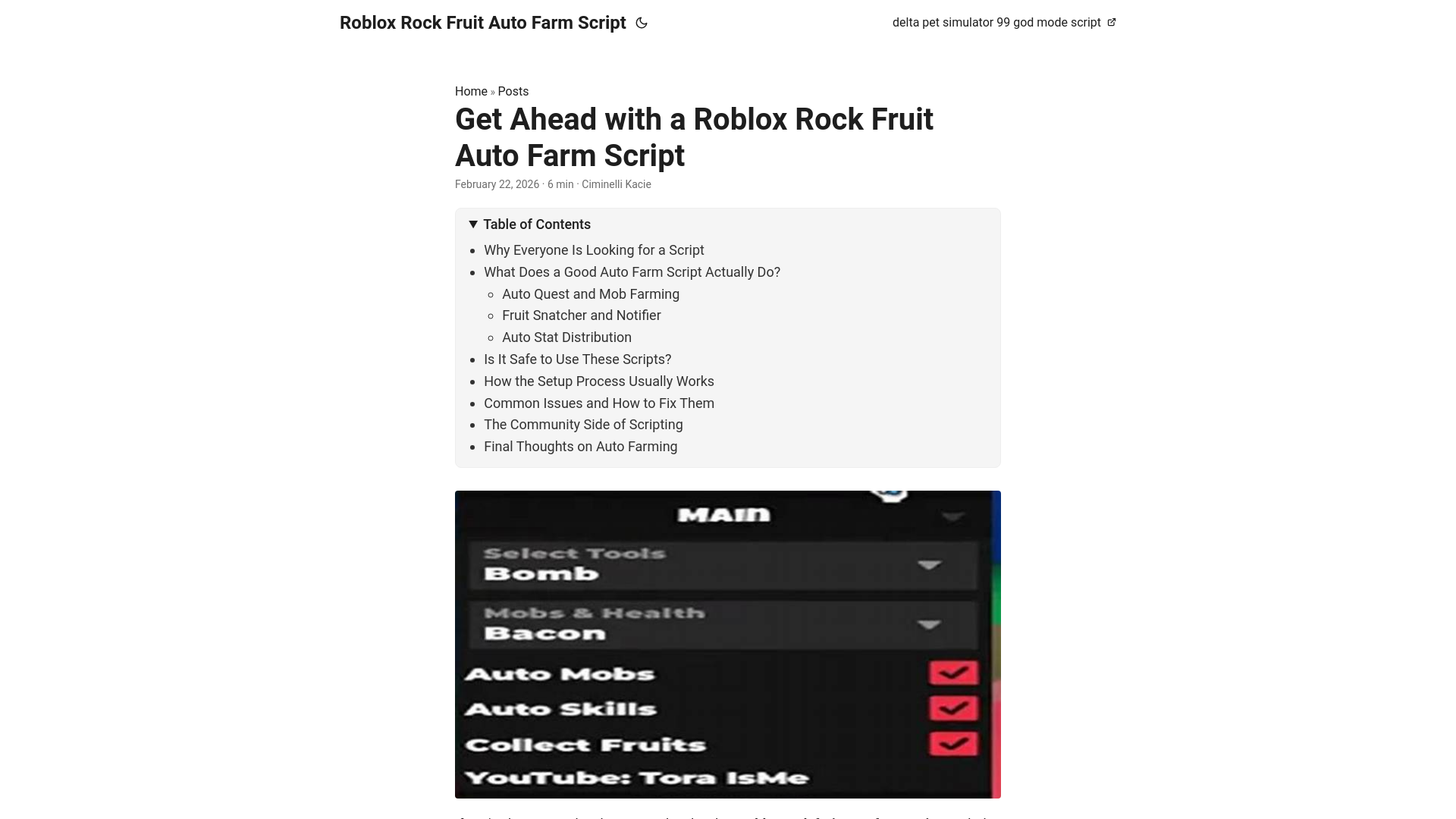 website screenshot of https://roblox-rock-fruit-auto-farm-script.pages.dev/
