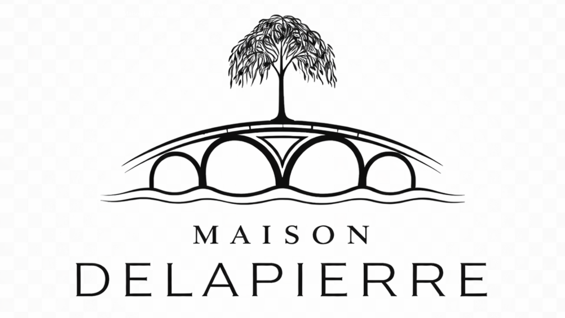 website screenshot of https://maison-delapierre.fr/