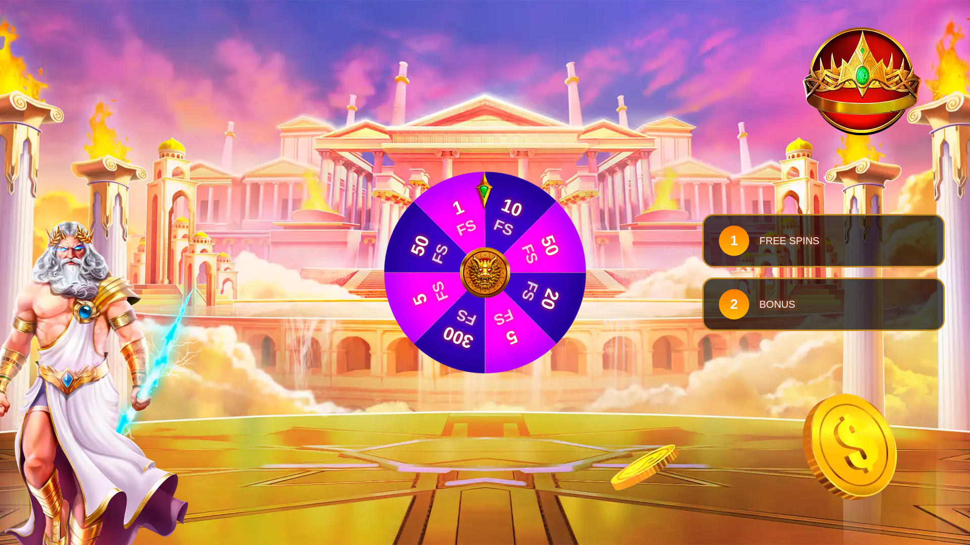 website screenshot of https://olympus-winner.com/