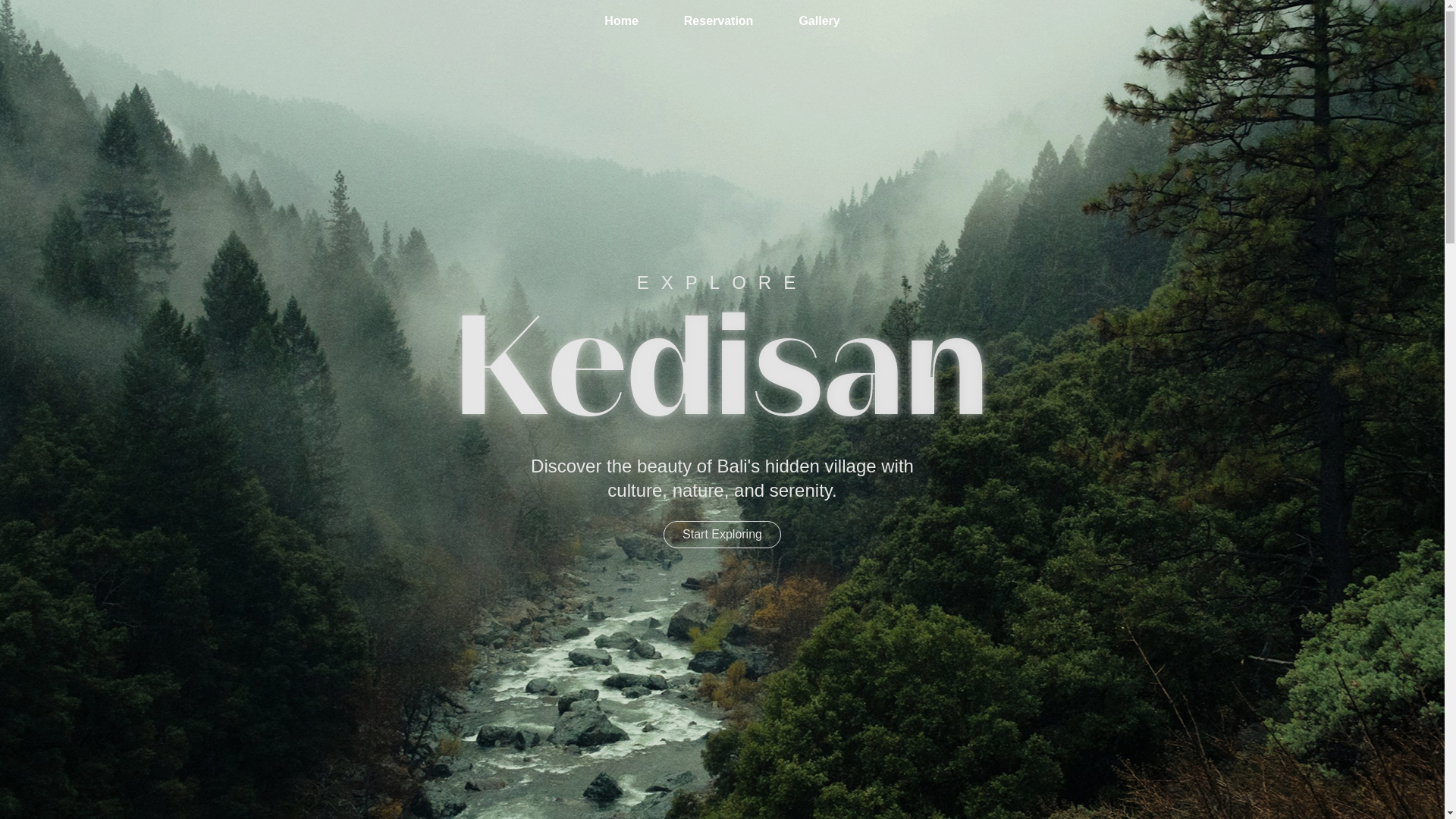 website screenshot of https://discoverkedisan.com/