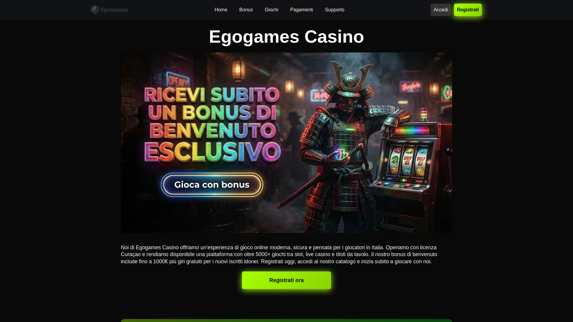 website screenshot of https://egogamescasino-it-55341.pages.dev/