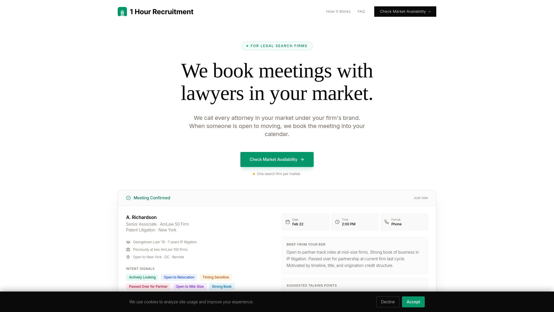 website screenshot of https://use1hourrecruitment.info/