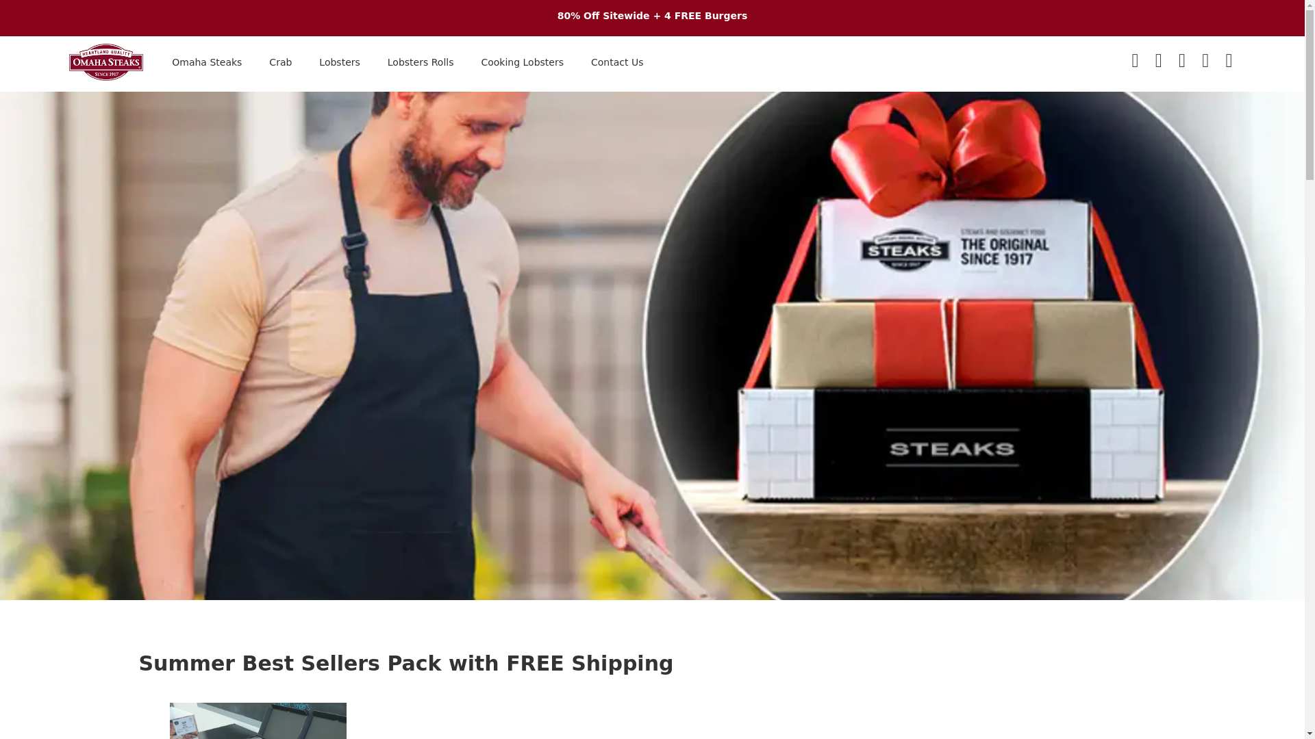 website screenshot of https://omahasteakbosale.com/