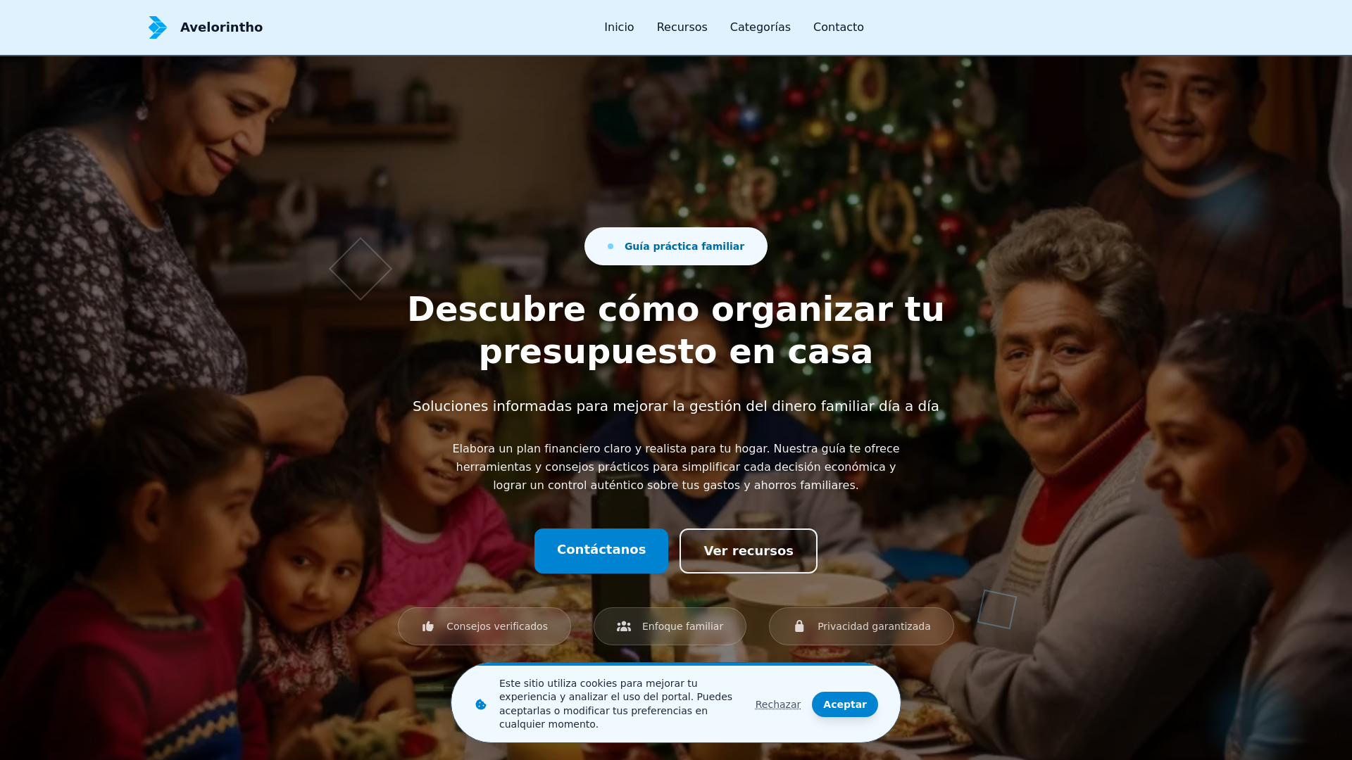 website screenshot of https://avelorintho.com/